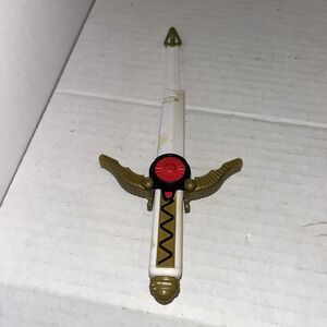 Vintage POWER RANGERS Lost Galaxy Quasar Saber 9 3/8" Gingaman Saban 1999 C3
